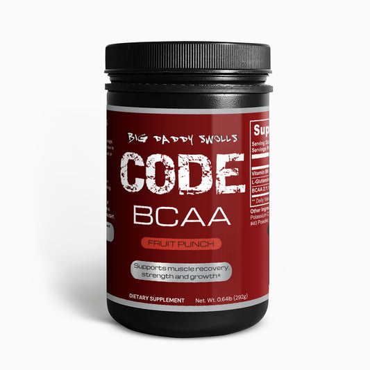 CODE Supplements - (Fruit Punch) BCAA Shock Powder