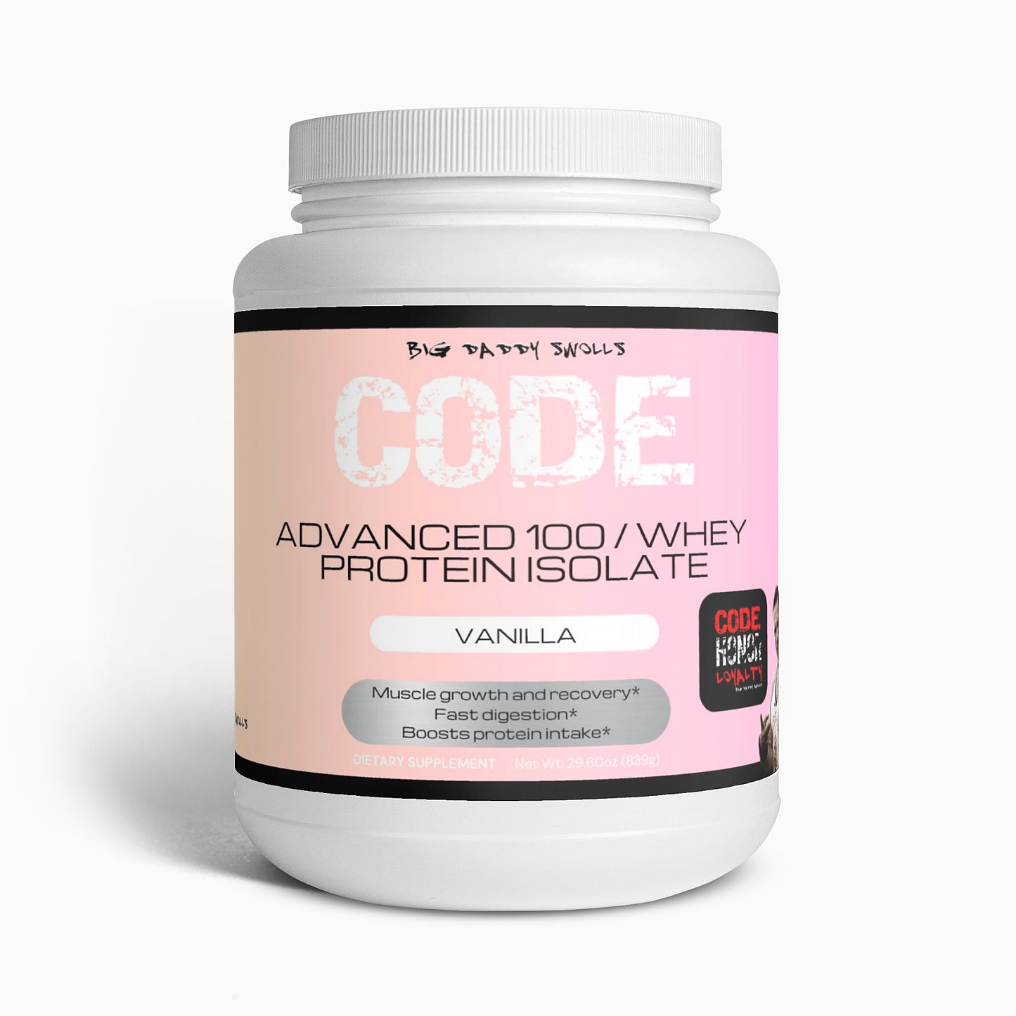 CODE Supplements - Advanced 100% Whey Protein Isolate (Vanilla)