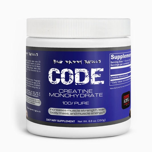 CODE Supplements - Creatine Monohydrate Powder