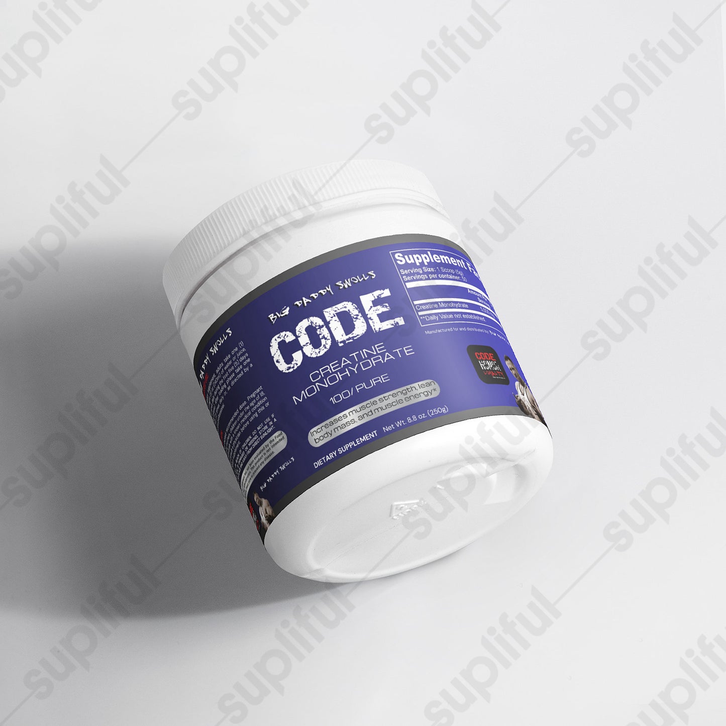 CODE Supplements - Creatine Monohydrate Powder