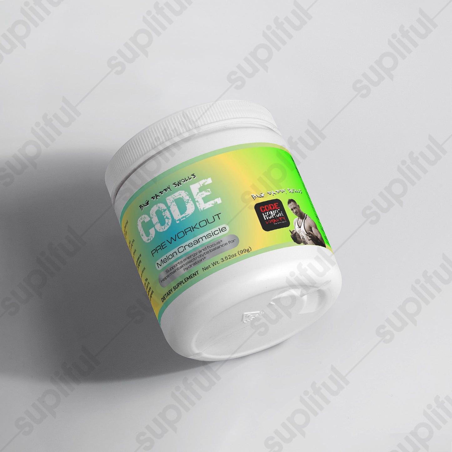CODE Supplements - (Melon Creamsicle) Pre Workout Energy Powder