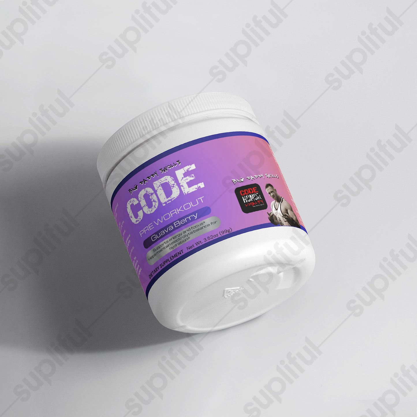 CODE Supplements - (Guava Berry) Pre Workout Energy Powder