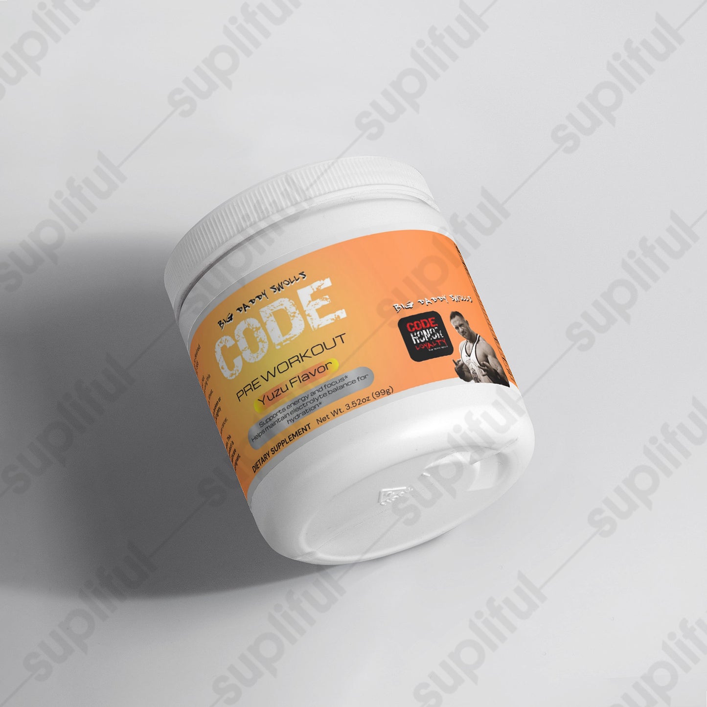 CODE Supplements - (Yuzu Flavor) Pre Workout Energy Powder