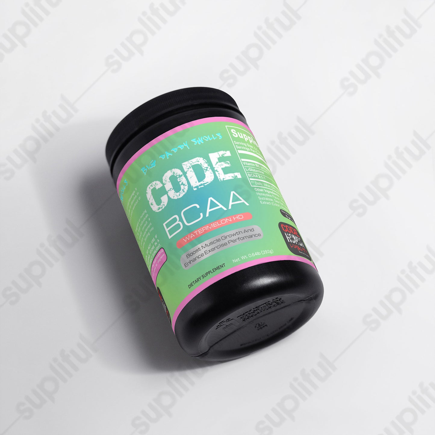 CODE Supplements - (Honeydew/Watermelon) BCAA Post Workout Powder