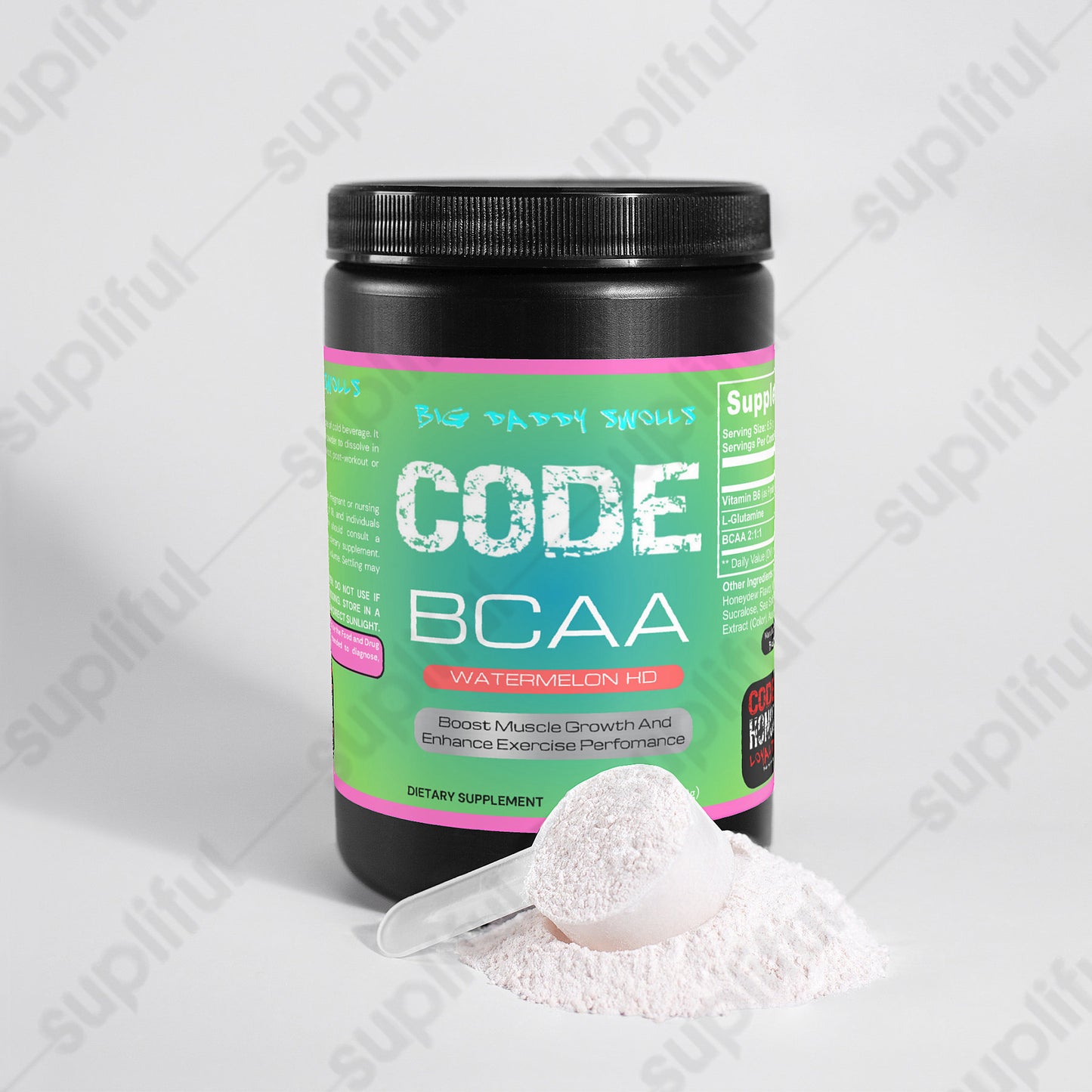 CODE Supplements - (Honeydew/Watermelon) BCAA Post Workout Powder